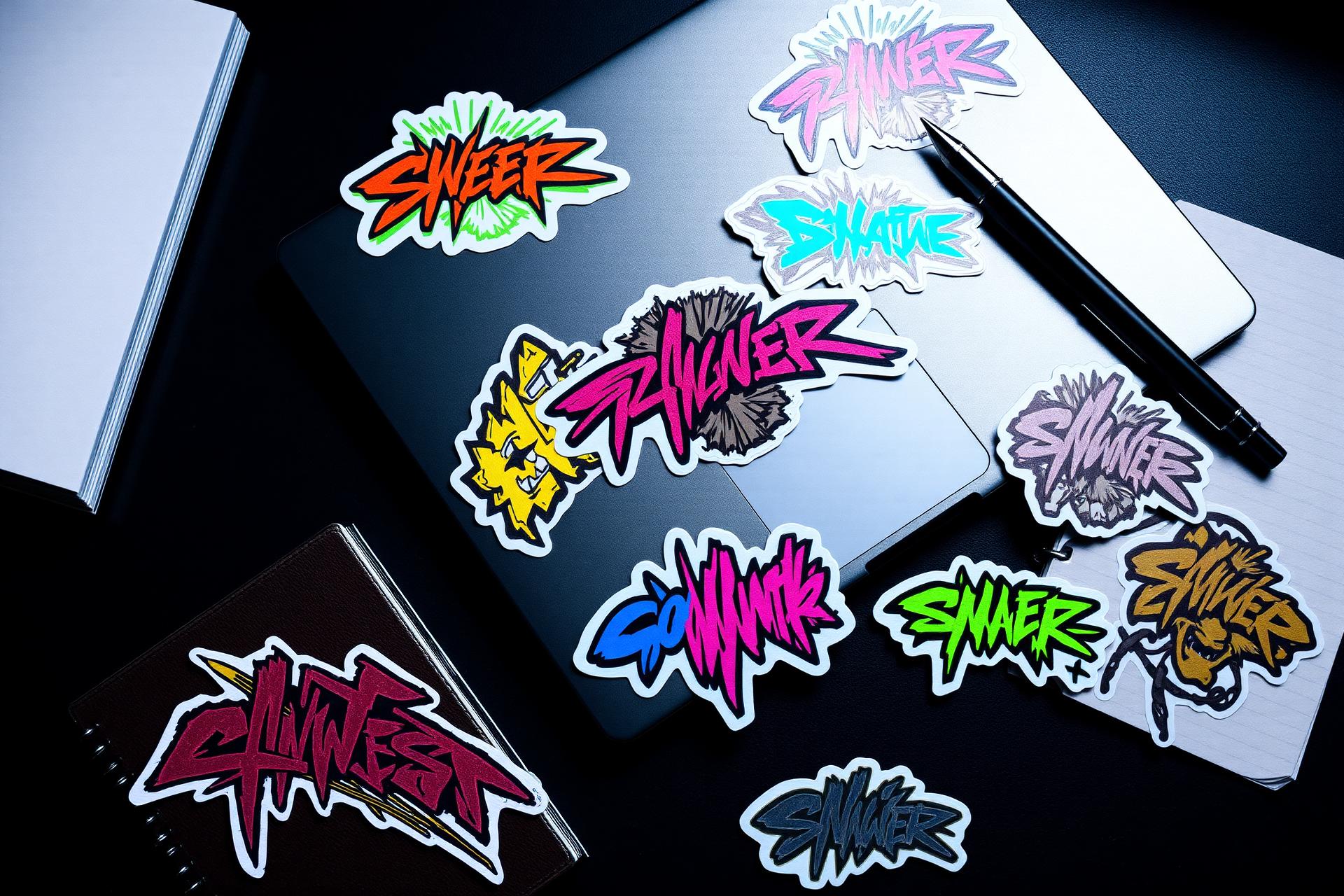 Premium custom stickers, labels and branded products